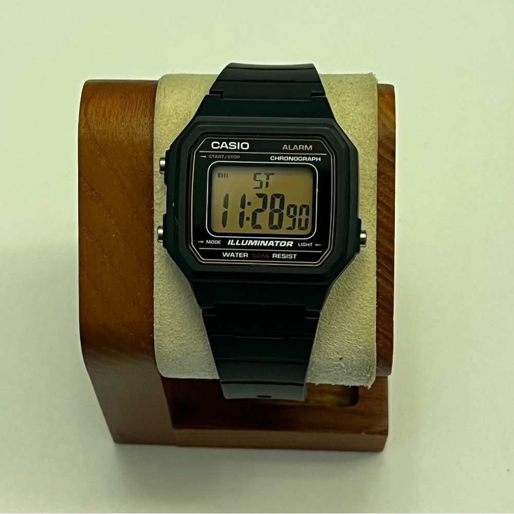 Seiko 217-H 3434, Black, Excellent,